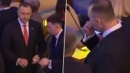 Polish President Karol Nawrocki Caught Using Nicotine Multiple Times During UNGA Session, Video Goes Viral