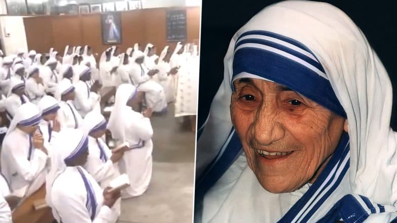 Mother Teresa Death Anniversary: West Bengal Missionaries of Charity Offer Prayers to Catholic Saint on Her Death Anniversary (Watch Video)