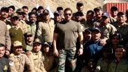 Salman Khan Poses With Soldiers During 'Battle of Galwan' Shoot in Ladakh, Pictures Go Viral Online (View Post)