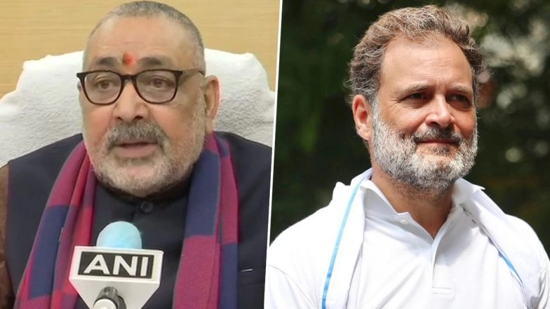 If Country Runs on Rahul Gandhi’s Directions, It Will Collapse: Giriraj Singh