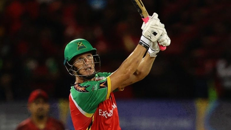 Dwaine Pretorious’ Unbeaten 26 Powers Guyana Amazon Warriors To Win Over Trinbago Knight Riders
