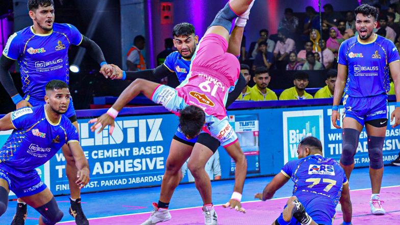 PKL 2025: Arjun Deshwal Shines As Tamil Thalaivas Thump Jaipur Pink Panthers 37–28 To Script Big Win