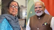 Narendra Modi Birthday 2025: Anupam Kher&rsquo;s Mother Dulari Says &lsquo;PM Modi Has Blessings of Elders&rsquo; (Watch Video)