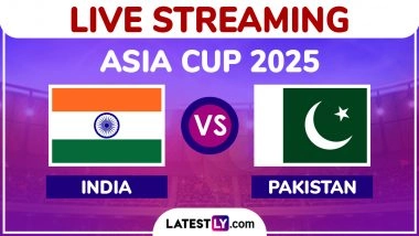 India vs Pakistan, Asia Cup 2025 Free Live Streaming Online: How To Watch IND vs PAK T20I Cricket Match Live Telecast on TV in India?