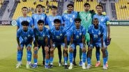 Vibin Mohanan Scores Hat-Trick As India Beat Brunei Darussalam 6&ndash;0 but Suffer Heartbreak in AFC U23 Asian Cup 2026 Qualifiers