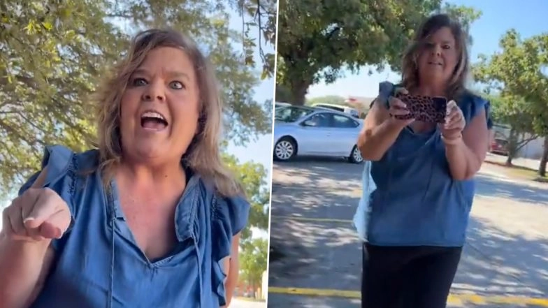 Texas: Woman Hurls Racist Abuse at Hispanic DoorDash Driver, Tells Her To ‘Go Back to Mexico’ in Walmart Parking Lot at Flower Mound; Video Goes Viral