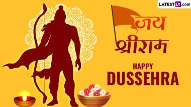 Happy Dussehra 2025 Wishes, Greetings and Dasara HD Images: WhatsApp Messages, Instagram Captions, Quotes and Wallpapers To Share on Vijayadashami