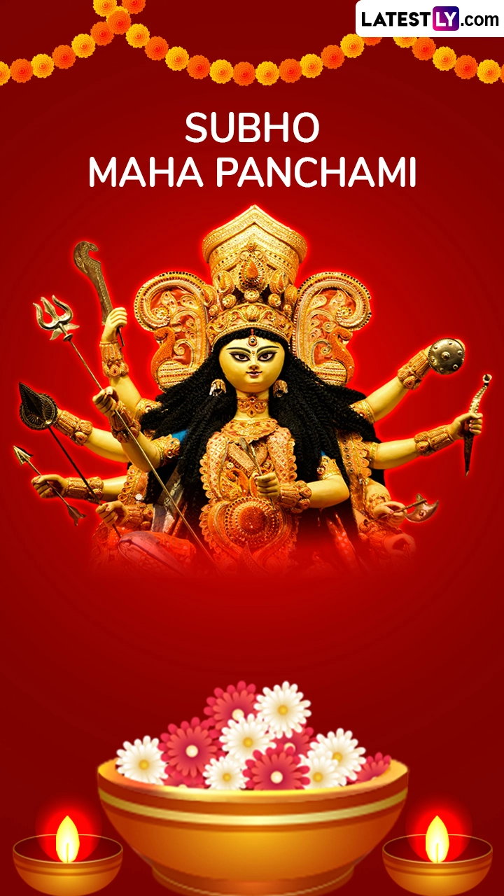 Subho Maha Panchami 2025 Wishes, Messages and Greetings To Share With Loved Ones