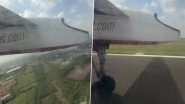 SpiceJet Q400 Aircraft Loses Wheel After Take-Off in Gujarat&rsquo;s Kandla, Lands Safely at Mumbai Airport (Watch Video)