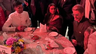 Shah Rukh Khan Celebrates First National Award Win With Rani Mukerji and Karan Johar Over Special Dinner at Rashtrapati Bhavan (View Post)