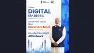 Prime Minister Narendra Modi Inaugurates BSNL&rsquo;s &lsquo;Swadeshi&rsquo; 4G Network, Commissions Over 97,500 Mobile Towers