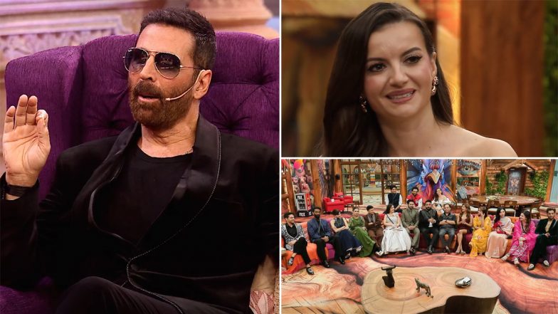 &lsquo;Bigg Boss 19&rsquo; Weekend Ka Vaar: Akshay Kumar Asks Shehbaz Badesha to Teach Mridul How to &lsquo;French Kiss&rsquo; (Watch Video)