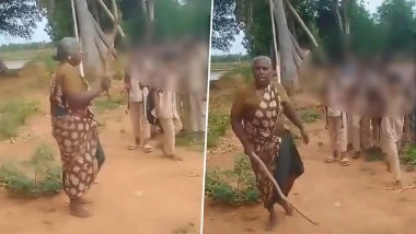 Thanjavur Shocker: Woman Hurls Caste Slurs, Blocks Dalit Students From Using Common Path in Tamil Nadu; Booked After Video Goes Viral