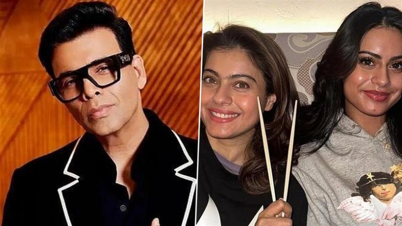 Kajol Reveals Karan Johar Showed Interest in Launching Her Daughter Nysa Devgan’s Bollywood Career, Says ‘1–2 Phone Calls Aaye Hain’ – Here’s What Happened (Watch Video)