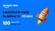 Amazon Now 10-Minute Delivery Service Expands to Mumbai After Bengaluru and Delhi Launch