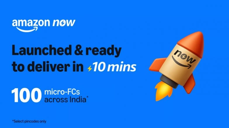 Amazon Now 10-Minute Delivery Service Expands to Mumbai After Bengaluru and Delhi Launch