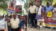 US: Bangladeshi Diaspora Protests Outside UN Headquarters in New York Against Muhammad Yunus Over Increase in Minority Atrocities in Bangladesh (Watch Video)