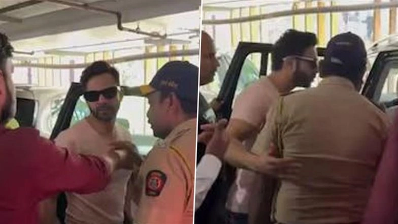 Varun Dhawan Calmly Handles Complaint About Driver’s Rash Driving During Film Promotions in Viral Video (Watch)