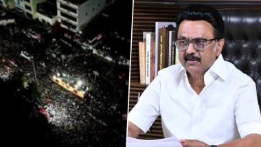 Karur Stampede: 36 Dead and 58 Injured; Tamil Nadu CM MK Stalin Announces INR 10 Lakh Ex Gratia for Kin of Victims, Judicial Probe Ordered