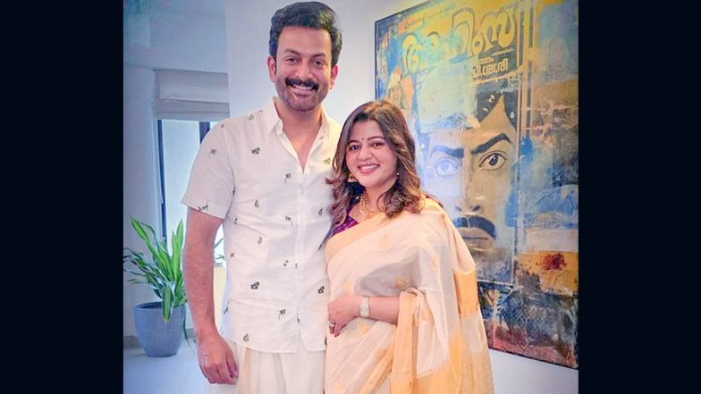 Onam 2025: Prithviraj Sukumaran Shares Adorable Picture with Wife Supriya From Onam Celebrations
