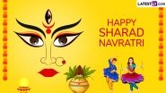 Happy Navratri 2025 WhatsApp Status and Greetings for Free Download Online: Share Sharad Navratri Images and Wallpapers and Celebrate the Auspicious Occasion
