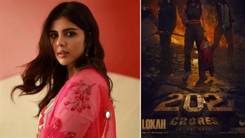&lsquo;Beyond Speechless and Grateful&rsquo;: &lsquo;Lokah&rsquo; Star Kalyani Priyadarshan Expresses Gratitude As Her Superhero Film Co-Starring Naslen Crosses INR 200 Crore Mark Worldwide (View Post)