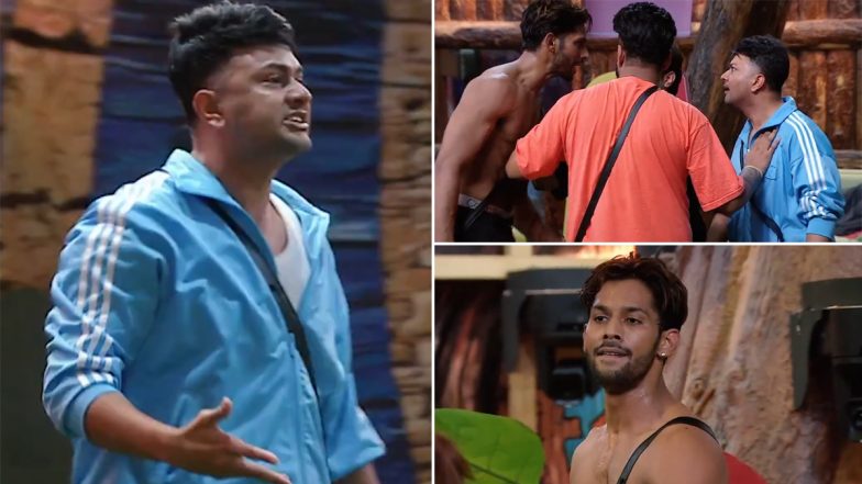 Baseer Ali and Awez Darbar Get Into Fiery Clash During Captaincy Task on &lsquo;Bigg Boss 19&rsquo; TV Show; War of Words Turns Physical (Watch Video)