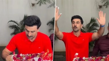 Ranbir Kapoor Celebrates 43rd Birthday With Paparazzi, ‘Ramayana’ Actor Cuts Cake With Them in Viral Video – WATCH