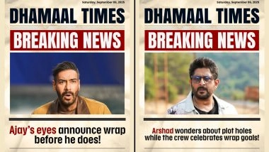 Ajay Devgn, Arshad Warsi, Riteish Deshmukh and Jaaved Jaaferi Starrer ‘Dhamaal 4’ Shoot Wraps Up, Film to Release on Eid 2026 (View Pics)