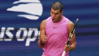 Carlos Alcaraz Becomes Youngest Male Singles Player in Open Era To Win Multiple Grand Slams on All Three Surfaces After Clinching US Open 2025
