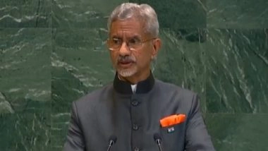 ‘Epicentre of Global Terrorism’: EAM S Jaishnkar Slams Pakistan at UNGA Meet in New York (Watch Video)