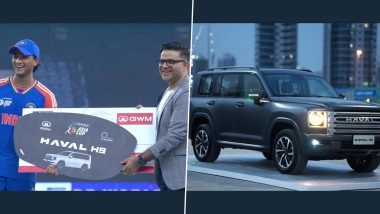 HAVAL H9 Awarded To Abhishek Sharma: Know Price of SUV in INR Gifted To Indian Opener For Winning Player of The Tournament in Asia Cup 2025