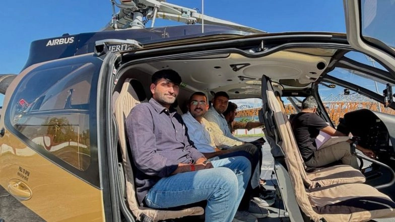 Uttarakhand Landslide: 4 BEd Students Fly from Haldwani to Munsiyari by Helicopter to Attend Final Semester Exam (See Pics)