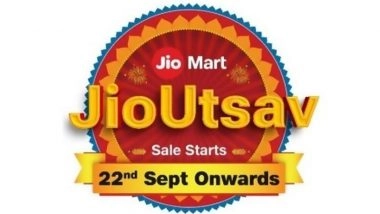 JioUtsav 2025 Sale Begins on September 22: JioMart Offers Discounts on iPhone 16e, iPhone 16 Plus, MacBooks and up to 90% Off on Home Appliances and Audio Products; Check Bank Offers and Other Details