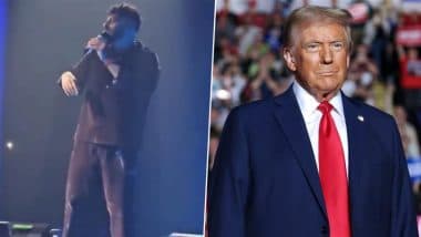 After Salman Khan, Rapper Badshah Takes a Dig at US President Donald Trump Over Tariffs During New Jersey Gig of the Unfinished Tour; Netizens React to Viral Video – WATCH