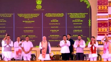 ‘Visit to Assam Brings Spiritual Joy’: PM Narendra Modi Launches Projects Worth Over INR 6,300 Crore (Watch Video)