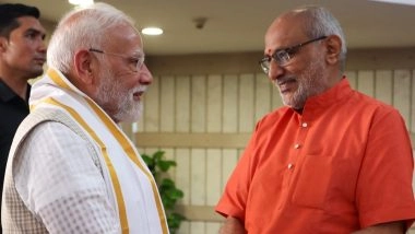 Vice Presidential Election 2025 Result: President Droupadi Murmu, PM Narendra Modi, Union Home Minister Amit Shah and Top Leaders Congratulate CP Radhakrishnan for Winning VP Poll