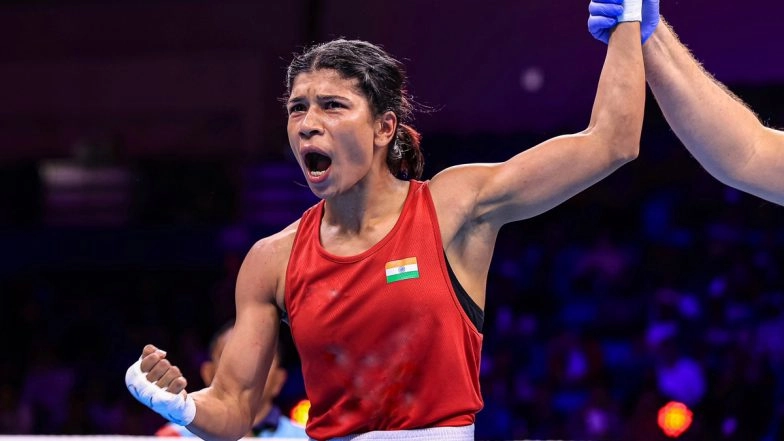 Nikhat Zareen Elected In World Boxing Athletes Committee; Indian Pugilist Features Among Six Members of Advisory Team to World Boxing