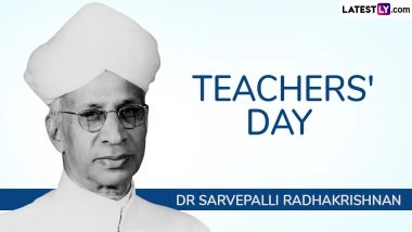 Teachers’ Day 2025 Date in India: Know Why Dr Sarvepalli Radhakrishnan’s Birthday on September 5 Is Celebrated as Teachers’ Day Across the Country