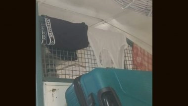 ‘Only in Indian Railways’: Passenger Dries Undergarments on Train Berth; Pic Goes Viral