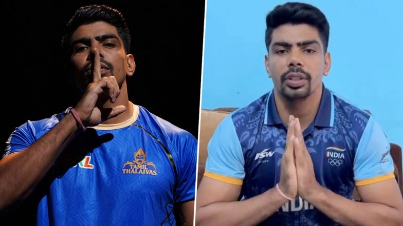 Pawan Sehrawat Vows To Quit Kabaddi If PKL Franchise Tamil Thalaivas Prove Disciplinary Allegations Against Star India Player (Watch Video)