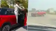 Noida Car Stunt Video: Youth Performs Dangerous 360-Degree Stunts in Sector-142; Traffic Police Seize Vehicle and Issue INR 35,000 Fine After Clips Go Viral