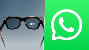 Meta Ray-Ban Display Smart Glasses Supports WhatsApp for Making Video Calls, Sending Messages and POV Sharing