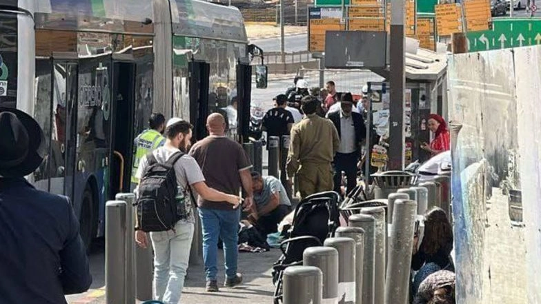 Israel Shooting: 15 Injured After 2 Gunmen Open Fire at Ramot Junction in Jerusalem (See Pic and Videos)