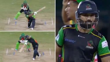 Mohammad Rizwan Reaches His Second Caribbean Premier League Fifty, Achieves Feat off 39 Balls During Guyana Amazon Warriors vs St Kitts and Nevis Patriots CPL 2025 Match (Watch Video)
