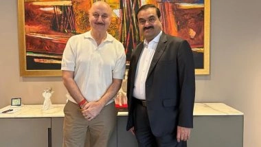 ‘The Bengal Files’ Actor Anupam Kher Meets Gautam Adani, Calls Him ‘Self-Made Indian Billionaire’ (See Pic)