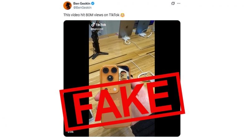 Does Apple iPhone 17 Pro Come With Rotating Rear Camera? Know the Truth Behind Viral AI-Generated Video