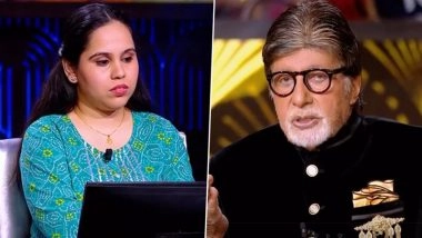 ‘Kaun Banega Crorepati 17’: Delhi’s Mansi Sharma Wins INR 25 Lakh, Quits on INR 50 Lakh Question; Shares Special Plan With Mother After Big Win