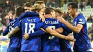 Croatia vs Montenegro FIFA World Cup 2026 European Qualifiers Live Streaming Online: Get Free Live Telecast of CRO vs MNE Football Match in IST