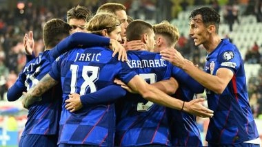 Czechia vs Croatia FIFA World Cup European 2026 Qualifiers Live Streaming Online: Get Free Live Telecast of CZE vs CRO Football Match in IST